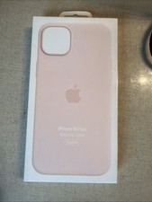 Genuine Apple iPhone 14 Plus Silicone Case with MagSafe - Chalk Pink -NEW SEALED