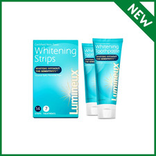 Lumineux Whitening Starter Pack Includes 7 Pack Strips  2 Pack Whitening Toothp