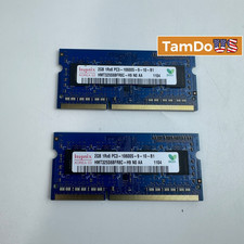 SK hynix 4GB Kit 2x2GB DDR3 Laptop RAM PC3-10600S 1333MHz SO-DIMM