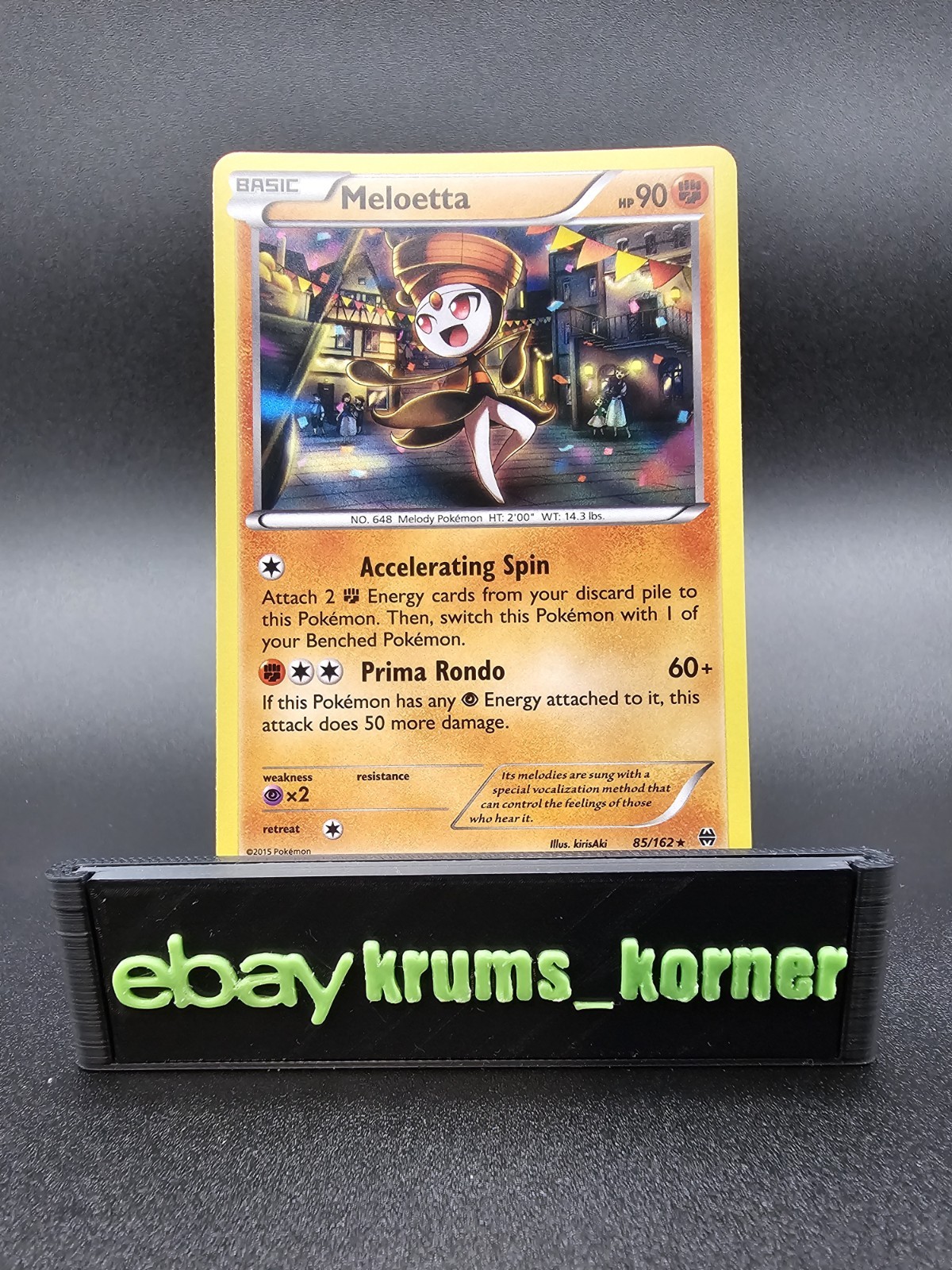 Meloetta 85/162 Breakthrough Holo - NM