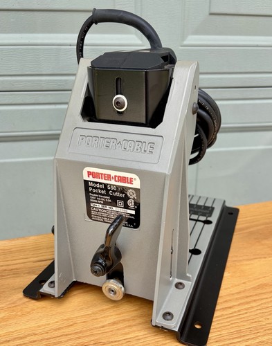 Porter-Cable 550 Pocket Cutter (hole) W/ Case -Made In USA-