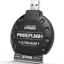 PixelFlash CFast 2.0 Card Reader USB 3.0 No-Bend Pin Design 550MB/s Transfer
