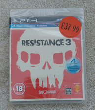 Resistance 3 PS3 - Brand New & Sealed
