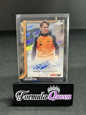 2025 Topps Chrome F1 75th Anniversary Refractor Oscar Piastri AUTO /75