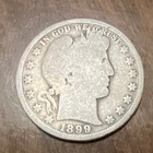 1899-O Barber Half Dollar Actual Coin. Silver Closed Over $100 1/23/26