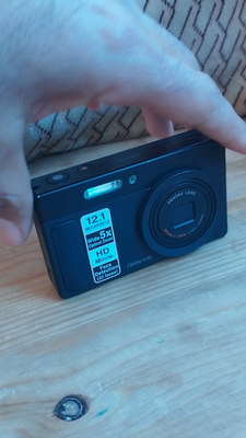 Pentax Optio H90 12.1MP 5x Zoom Digital Compact Camera - Black | eBay