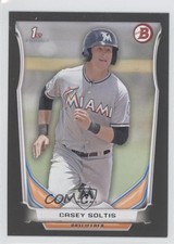 2014 Bowman Draft Asia Exclusive Black Casey Soltis #DP110 0f8