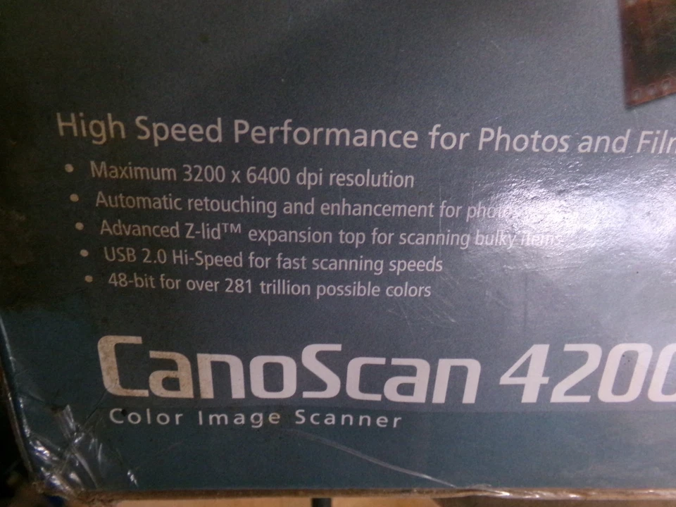 CANON CanoScan 4200F Color Image Scanner NIB - Image 2 of 4