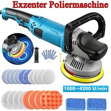 Profi Auto Poliermaschine Exzenter Polierer Polierger&auml;t Schleifmaschine 150mm