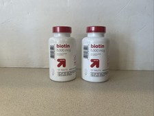 2 Bottles NOW Foods Biotin 5000 mcg 120 Veg Caps Supports Amino Acid Metabolism