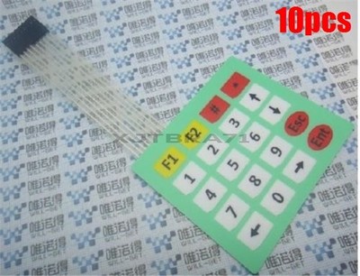 10Pcs 4X5 Matrix Array 20 Key Membrane Switch Keypad Keyboard 4*5 Keys Ic New lx