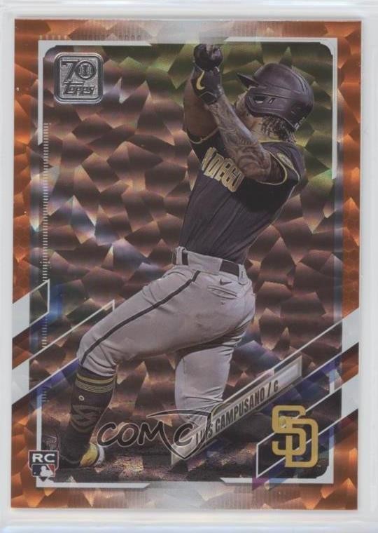 2021 Topps Orange /299 Luis Campusano #381 Rookie RC