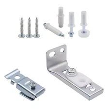 Bifold Door Repair Kit with Jamb Bracket Floor Pivot and Spring Loaded Roller