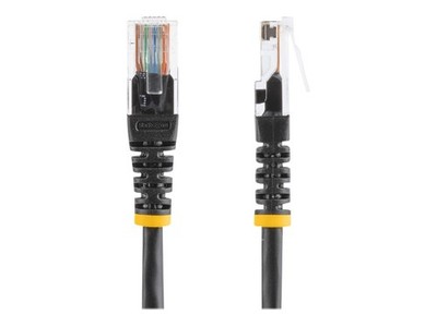 StarTechcom Cat5e Black Molded RJ45 UTP Cat 5e Patch Cable M45PAT15MBK