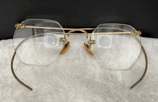 Vintage Gold Filled Wire Frame Glasses Signed