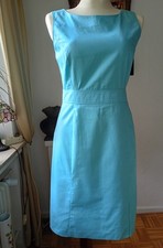 ZERO SOMMER ETUI KLEID ÄRMELLOS HELLBLAU  BA...