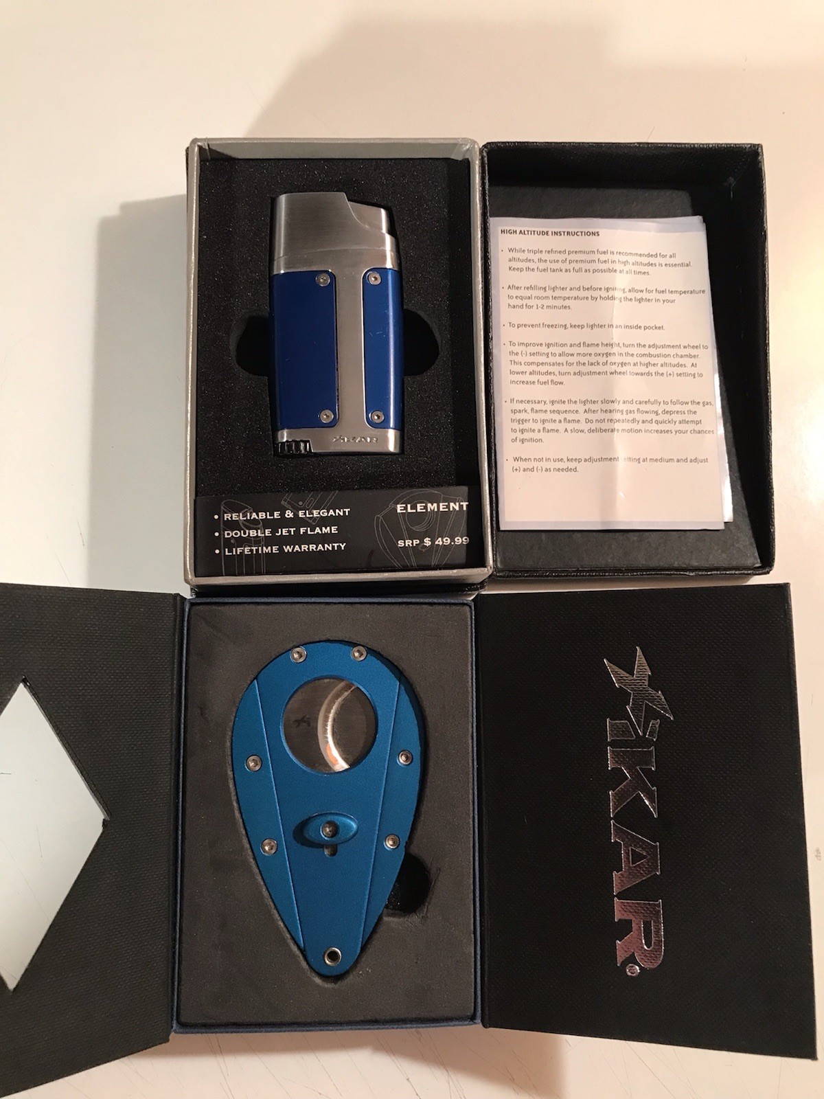 - Blue Finish￼