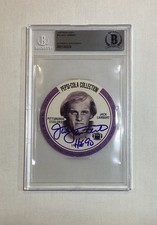 JACK LAMBERT RC 1976 PEPSI DISCS HOF ROOKIE CARD #16 SIGNED AUTOGRAPH BAS AUTO. rookie card picture
