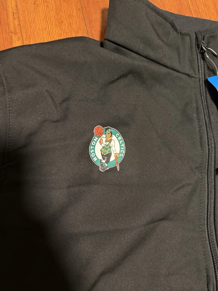Celtics Columbia Ascender черный Softshell куртка мужской размер XL совершенно новый - Изображение 3 из 4