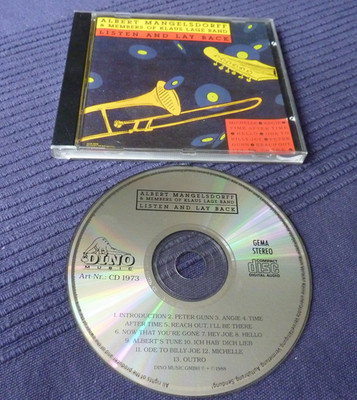 CD Albert Mangelsdorff & Members Of Klaus Lage Band - Listen And Lay Back Krämer