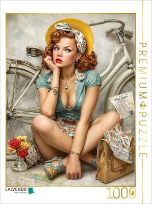 CALVENDO Puzzle Soll ich mit dem Fahrrad oder soll ich nicht | 1000 Teile Lege-G