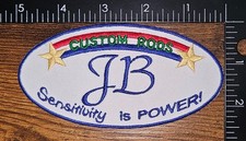 JB Custom Rods Fishing Brand Tackle Rods Lures Vintage Fishing Patch
