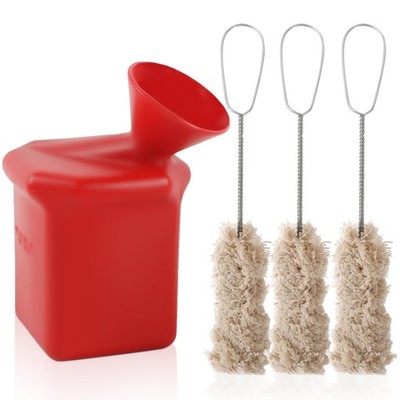 Ultra-Durable Angled Tire Lube Bucket Kit with 3 Lube Swabs for Coats Center ...