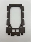Vintage Playmobil Castle Open Wall Frame Replacement Piece Brown 3666