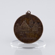 Vintage German Swimming Competition Medal Sports Award Collectible
