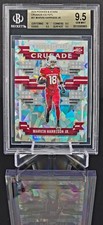 2024 Rookies & Stars Marvin Harrison Jr Crusade ICE FOTL RC GM BGS 9.5 10/18