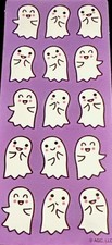 HALLOWEEN STICKERS 6 X 2 1/2 Trick-Or-Treat AWESOME