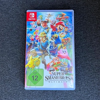 Nintendo Switch Super Smash Bros. Ultimate PAL USK 12 inkl. Hülle