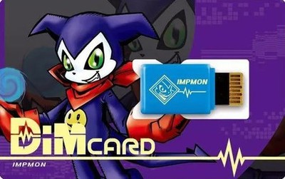 mpmon Impmon Vital bracelet Dim Card GP vol.01 Digimon Tamers Japan