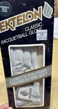 EKTELON Classic Sheepskin Racquetball Glove Women  s Right LARGE NEW In Package