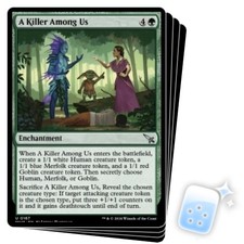 A KILLER AMONG US X4 Murders At Karlov Manor MKM Magic MTG MINT CARD