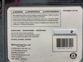 SAFE for TOOLS - GENUINE Hitachi 339-782 18V 3.0Ah Lithium Ion Battery(BSL1830C)