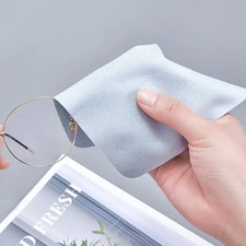 Hot Sale 5/10Pcs Suede Glasses Clean Microfiber Glasses Cleaning Cloth For Lens