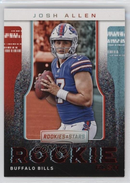 2018 Panini Rookies & Stars Rookie Rush Josh Allen #RR-5 RC 1op8