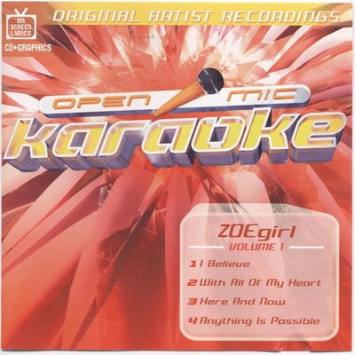 Open Mic Karaoke Zoegirl 1 (CD)