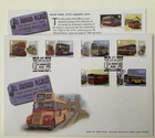 ISLE OF MAN 2019 FDC MANX BUSES FIRST DAY COVER WITH DOUGLAS PMK PART 3 + INSERT