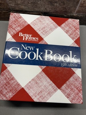 Better Homes and Gardens New Cook Book 15th Edition Binder How We Cook Today