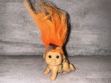 Troll Doll 2" Russ Thanksgiving Day Native American Indian Crawling Baby Rare