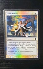 Magic The Gathering God's Willing  Instant FOILD 