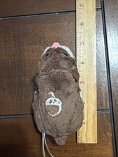 Zhu Zhu Pets Brown Hamster Scoodles Acorn Sound Works But Does Not Move