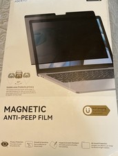 Rock4d Magnetic Anti-Peep Privacy Screen for Laptop 14.2" Anti-Glare New B2