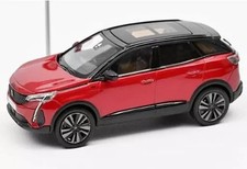 1/43 Peugeot 3008 GT Black Pack 2020 Ultimate Red Diecast