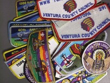 Boy Scout OA 291 Topa Topa lote grande 9236NN