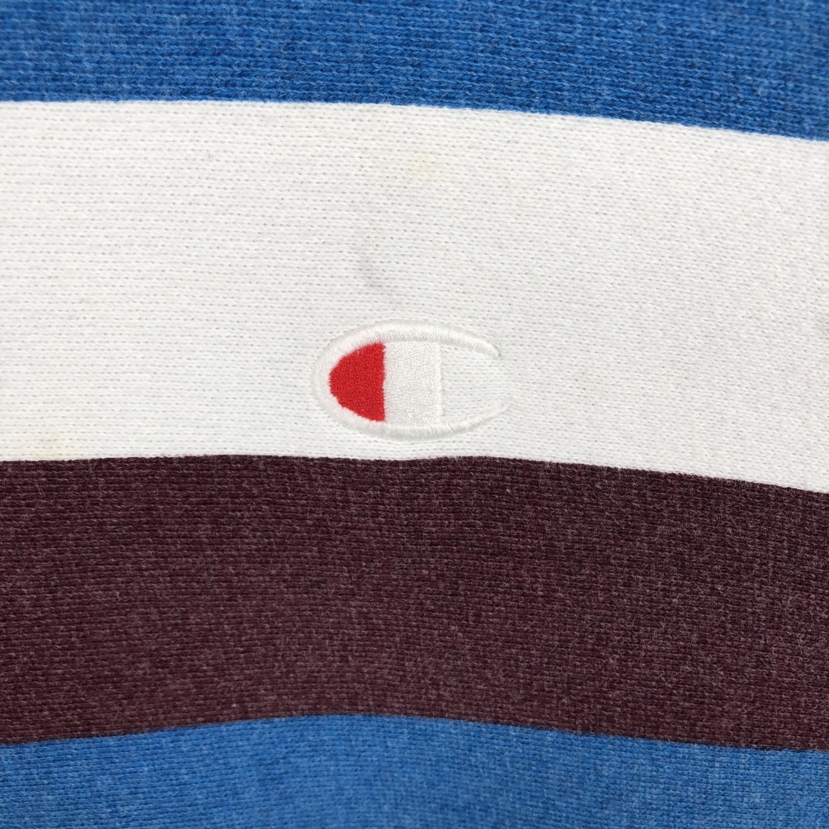 Used Champion Reverse Weave Striped Pattern Logo … - image 6