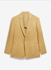 Percival Men's Linen Tan Suit Jacket + Trousers