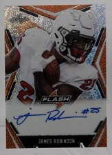 James Robinson 8/10 Auto 2020 Leaf Flash Orange RC AU